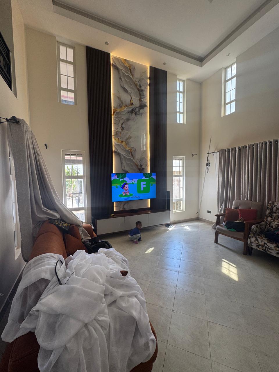 Kitchen with Ambient Lighting Kenya